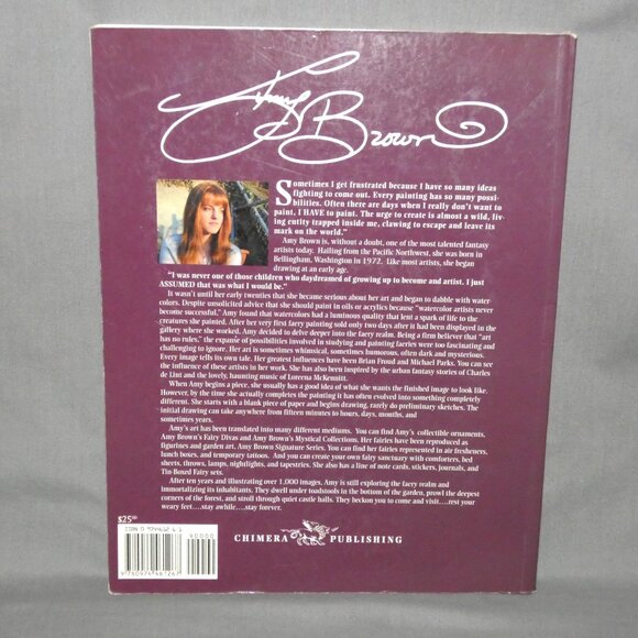 Set of 2 signed Amy Brown art books, The Art of Amy Brown 1 & 2 - Picture 7 of 7